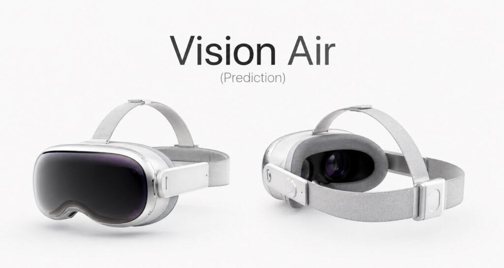 Apple vision air prediction