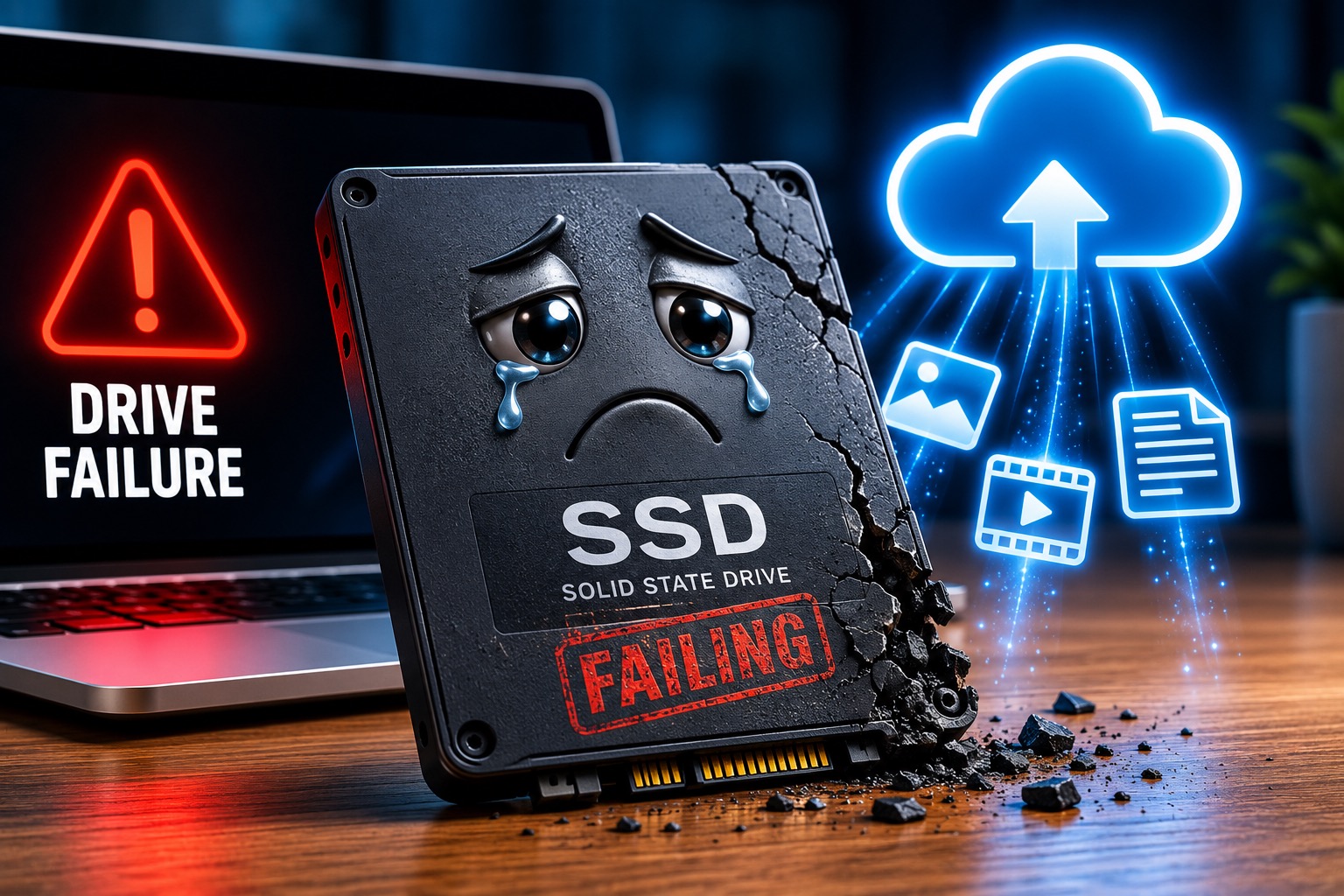 Why SSD drives still need backups