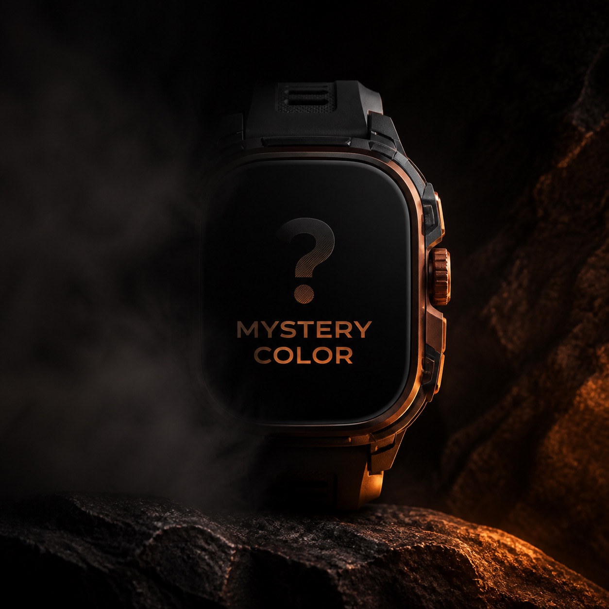 Mystery bronze color prediction for a rugged Apple Watch