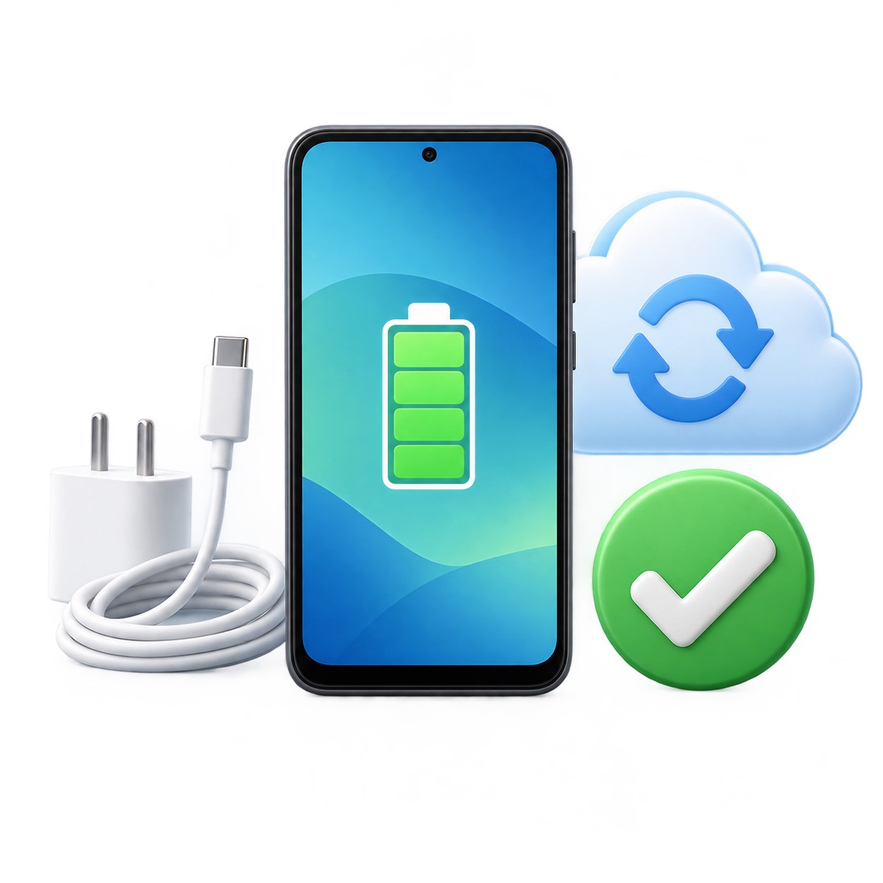 Generic phones and cloud preparing for a transfer