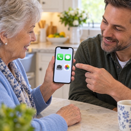 iPhone accessibility help for seniors in Gilbert, AZ